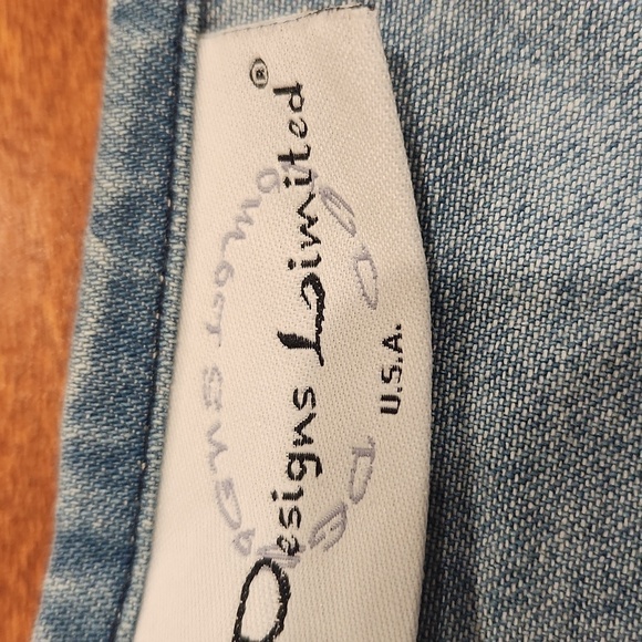 Denim Maxi Dress USA Oversized - Picture 9 of 10